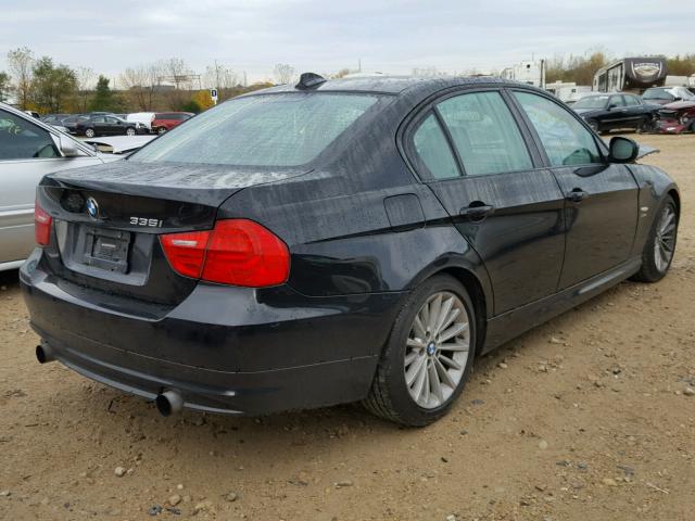 WBAPL5G51BNN49343 - 2011 BMW 335 BLACK photo 4