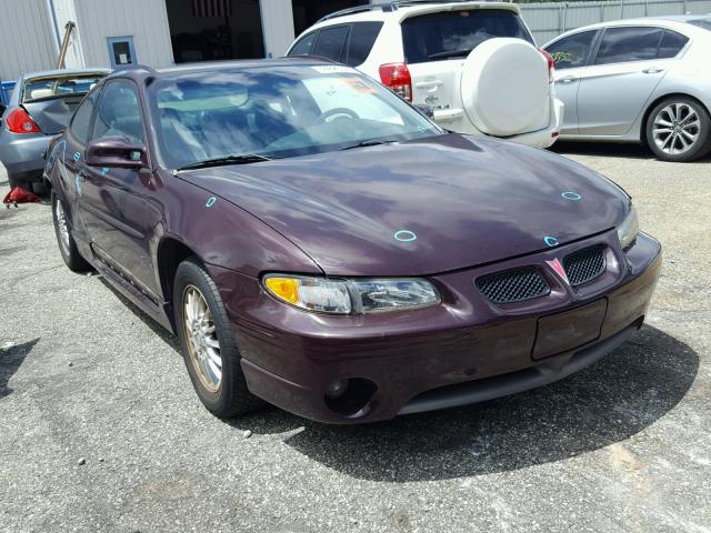 1G2WP12K32F229688 - 2002 PONTIAC GRAND PRIX MAROON photo 1