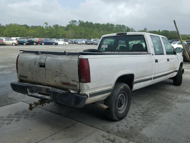 1GTGC33R6TF000538 - 1996 GMC SIERRA WHITE photo 4