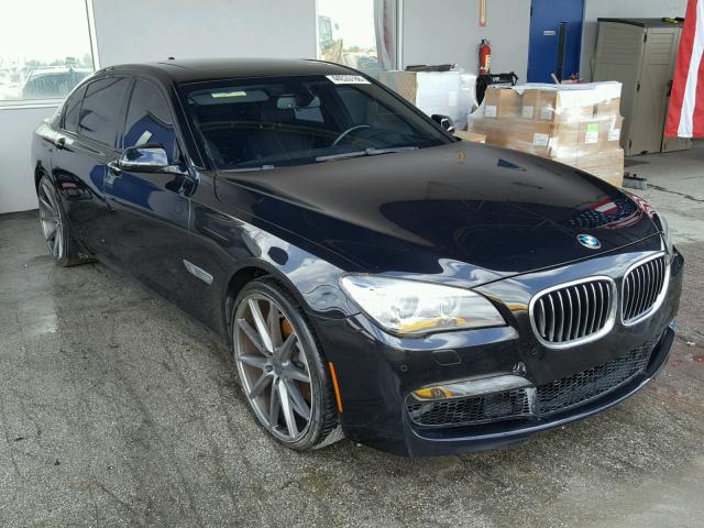 WBAYE4C5XED138337 - 2014 BMW 740 LI BLACK photo 1