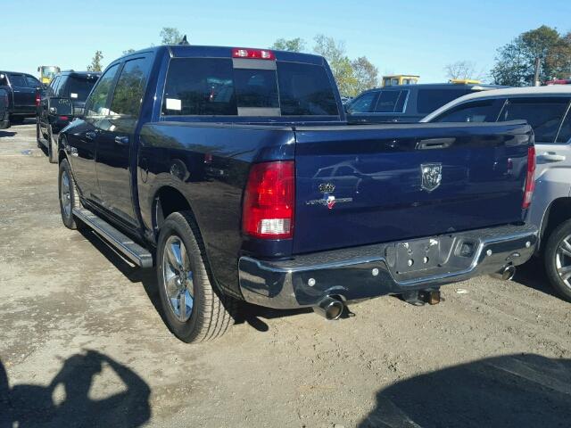 1C6RR6LT0FS562202 - 2015 RAM 1500 SLT BLUE photo 3