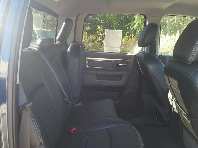 1C6RR6LT0FS562202 - 2015 RAM 1500 SLT BLUE photo 6