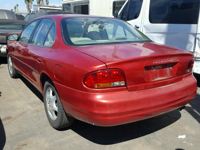 1G3WH52K3WF336486 - 1998 OLDSMOBILE INTRIGUE RED photo 3