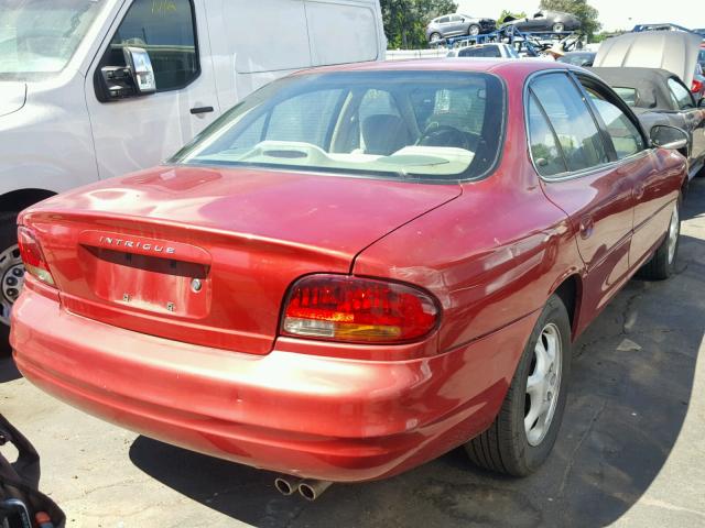 1G3WH52K3WF336486 - 1998 OLDSMOBILE INTRIGUE RED photo 4