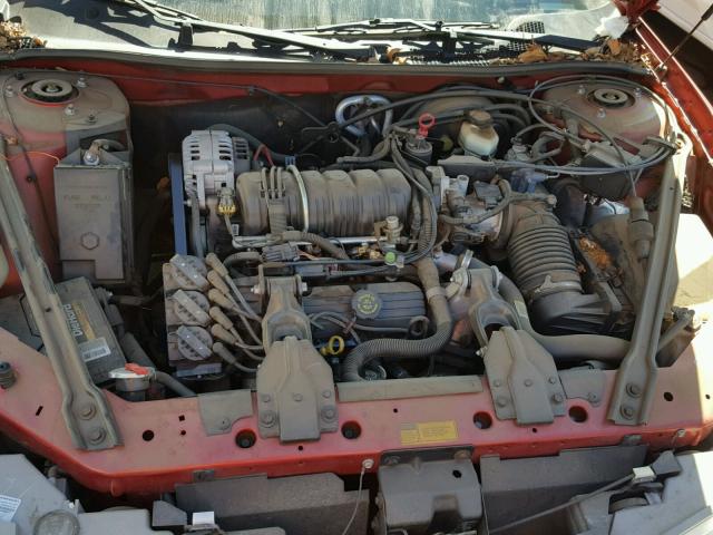 1G3WH52K3WF336486 - 1998 OLDSMOBILE INTRIGUE RED photo 7
