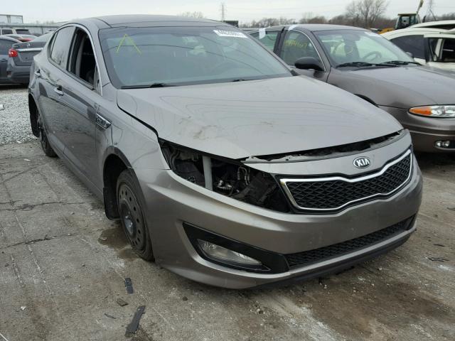 5XXGR4A68DG244790 - 2013 KIA OPTIMA SX GRAY photo 1