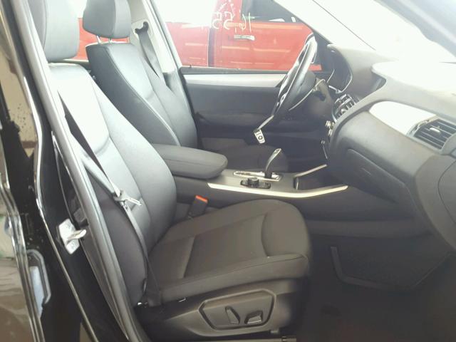 5UXWZ7C54H0U45237 - 2017 BMW X3 SDRIVE2 BLACK photo 5