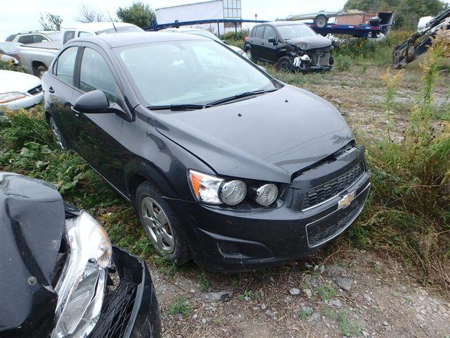 1G1JA5EH2E4147345 - 2014 CHEVROLET SONIC LS CHARCOAL photo 1