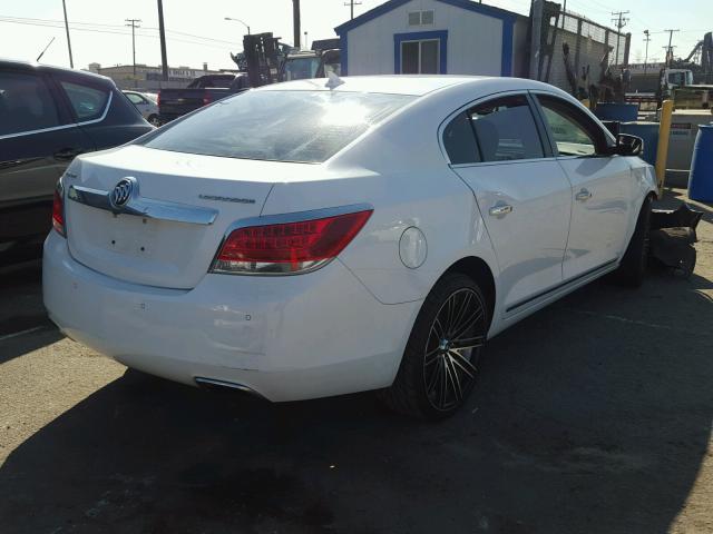 1G4GC5E33DF157462 - 2013 BUICK LACROSSE WHITE photo 4