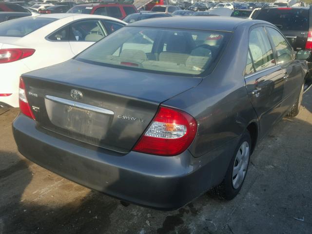 4T1BE32K03U742336 - 2003 TOYOTA CAMRY LE GRAY photo 4