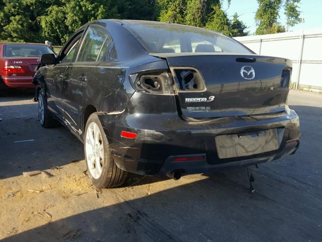 JM1BK32F891237929 - 2009 MAZDA 3 I BLACK photo 3