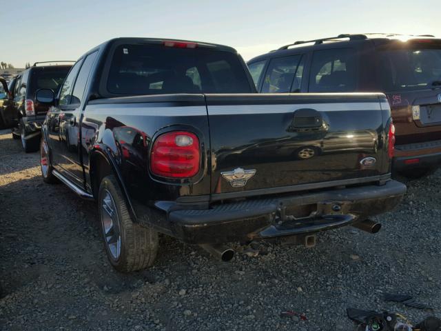 1FTRW073X3KC20356 - 2003 FORD F150 BLACK photo 3