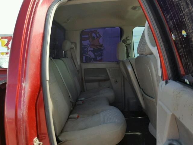 1D7KS28C96J144944 - 2006 DODGE RAM 2500 S RED photo 6