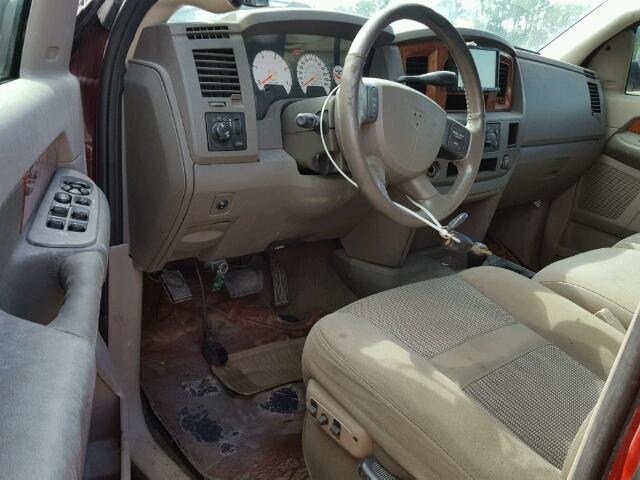 1D7KS28C96J144944 - 2006 DODGE RAM 2500 S RED photo 9