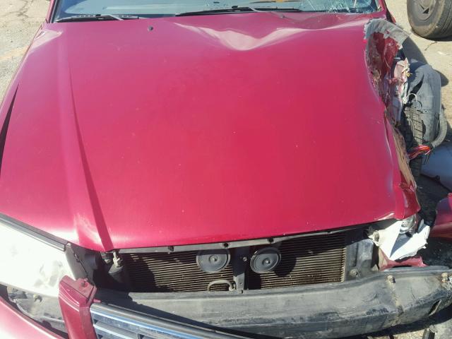 KNAGD128X25172440 - 2002 KIA OPTIMA MAROON photo 7