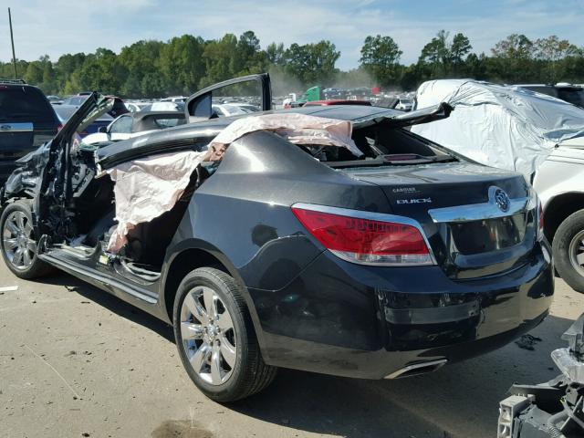 1G4GD5G31CF183843 - 2012 BUICK LACROSSE P BLACK photo 3