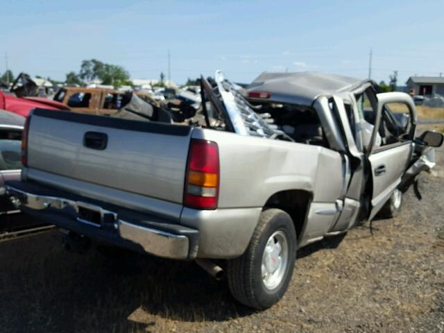 1GTEK19T82E164010 - 2002 GMC NEW SIERRA BEIGE photo 4