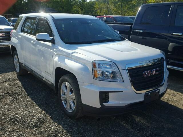 2GKALMEK9H6349503 - 2017 GMC TERRAIN SL WHITE photo 1