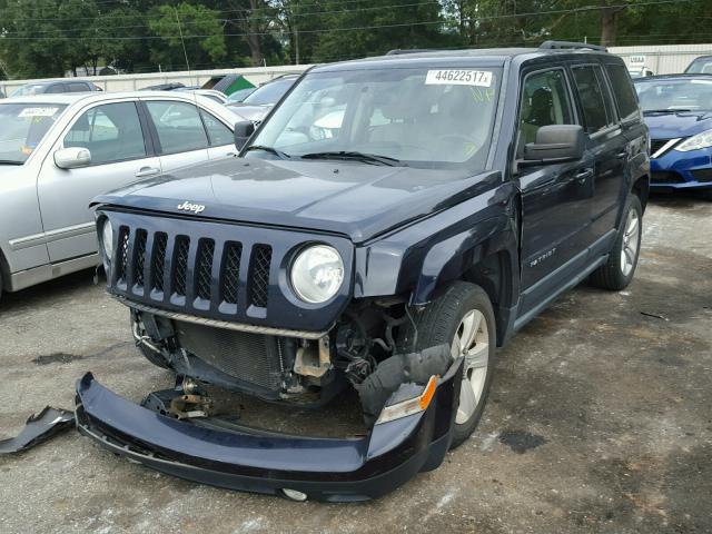 1J4NT1GA8BD203953 - 2011 JEEP PATRIOT SP BLACK photo 2