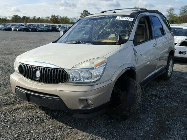 3G5DA03E45S522711 - 2005 BUICK RENDEZVOUS TAN photo 2