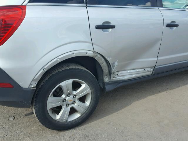 3GNAL2EK5ES653593 - 2014 CHEVROLET CAPTIVA LS 银色 照片 9