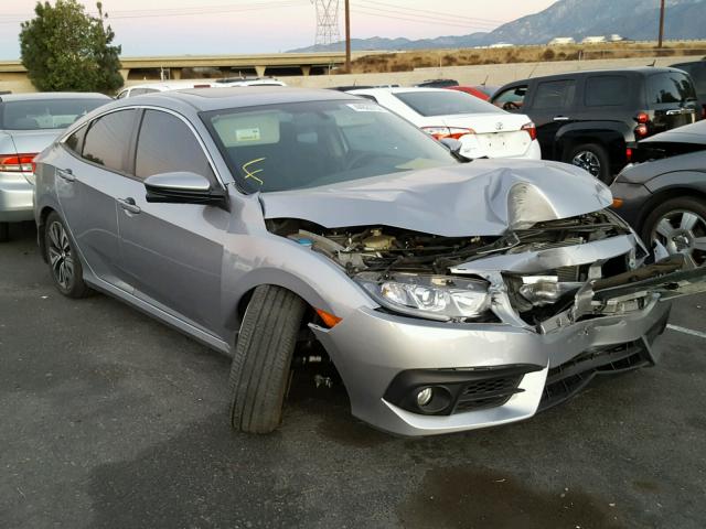 2HGFC1F33GH632409 - 2016 HONDA CIVIC EX GRAY photo 1