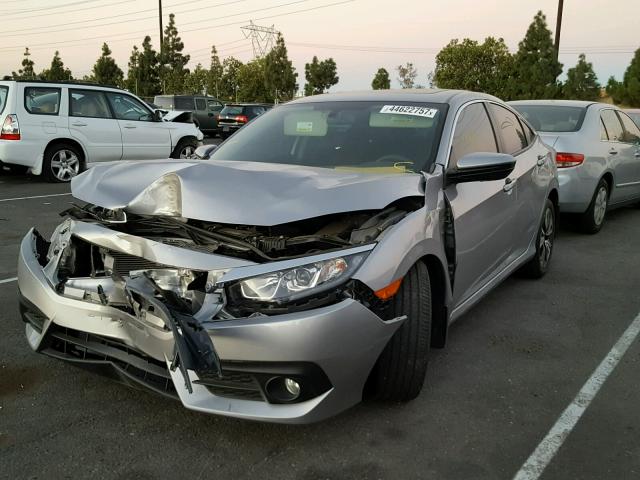 2HGFC1F33GH632409 - 2016 HONDA CIVIC EX GRAY photo 2