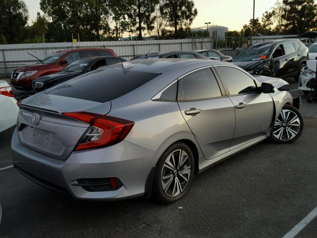 2HGFC1F33GH632409 - 2016 HONDA CIVIC EX GRAY photo 4