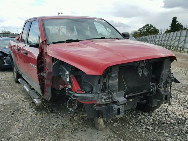 1C6RD7GT9CS286824 - 2012 DODGE RAM 1500 S RED photo 1