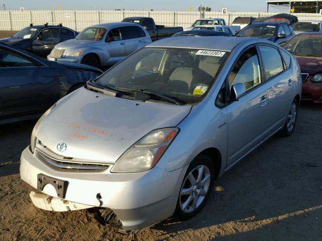 JTDKB20U677576579 - 2007 TOYOTA PRIUS SILVER photo 2