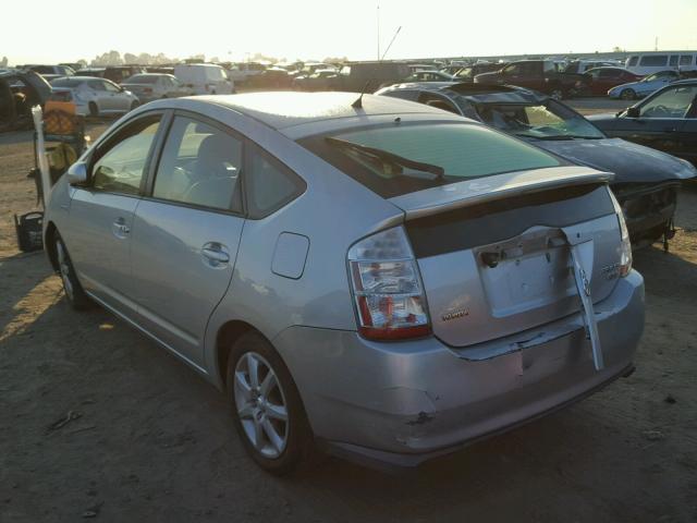 JTDKB20U677576579 - 2007 TOYOTA PRIUS SILVER photo 3