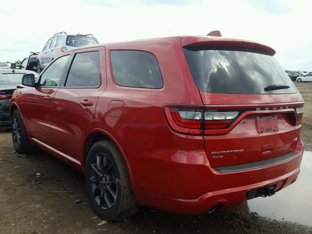 1C4SDJCT5GC440796 - 2016 DODGE DURANGO R/ RED photo 3