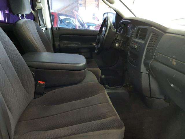 3D7KS28C15G778569 - 2005 DODGE RAM 2500 S შავი ფოტო 5
