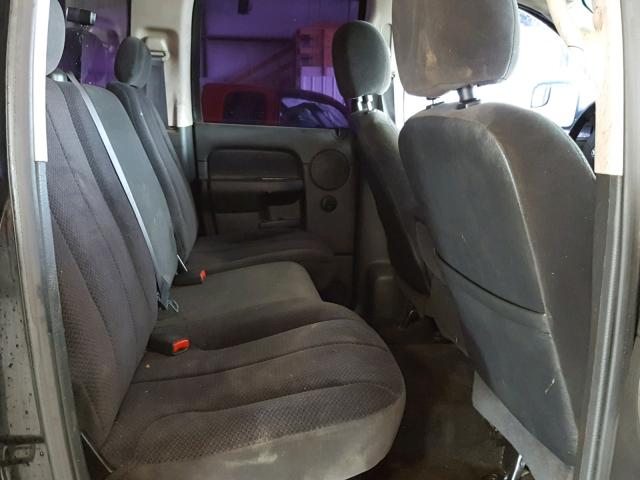 3D7KS28C15G778569 - 2005 DODGE RAM 2500 S შავი ფოტო 6