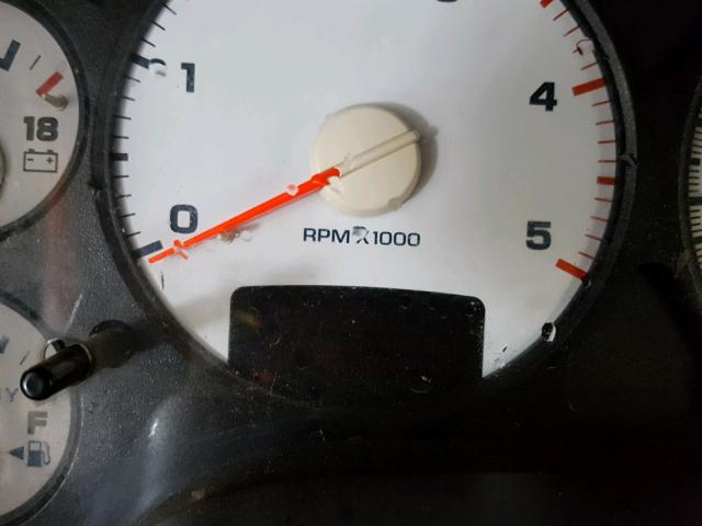 3D7KS28C15G778569 - 2005 DODGE RAM 2500 S შავი ფოტო 8