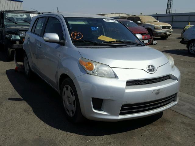 JTKKU4B46A1000447 - 2010 TOYOTA SCION XD SILVER photo 1