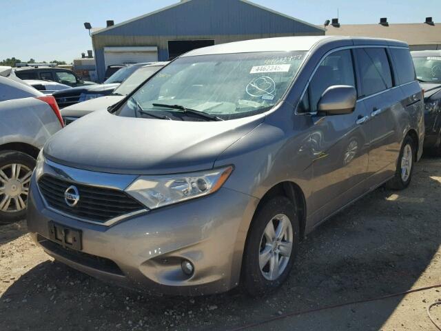 JN8AE2KP3B9005904 - 2011 NISSAN QUEST S GRAY photo 2