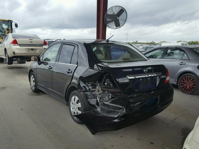 3N1BC11E38L369968 - 2008 NISSAN VERSA S 黑色 照片 3
