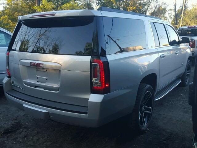 1GKS1GKCXHR331766 - 2017 GMC YUKON XL C SILVER photo 4