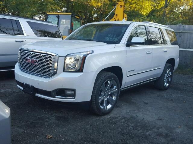 1GKS1CKJ8HR402065 - 2017 GMC YUKON DENA WHITE photo 2