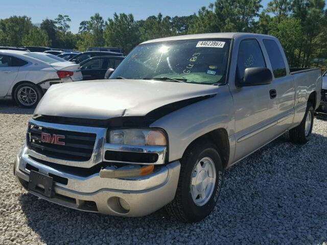 2GTEC19T041343871 - 2004 GMC NEW SIERRA BEIGE photo 2