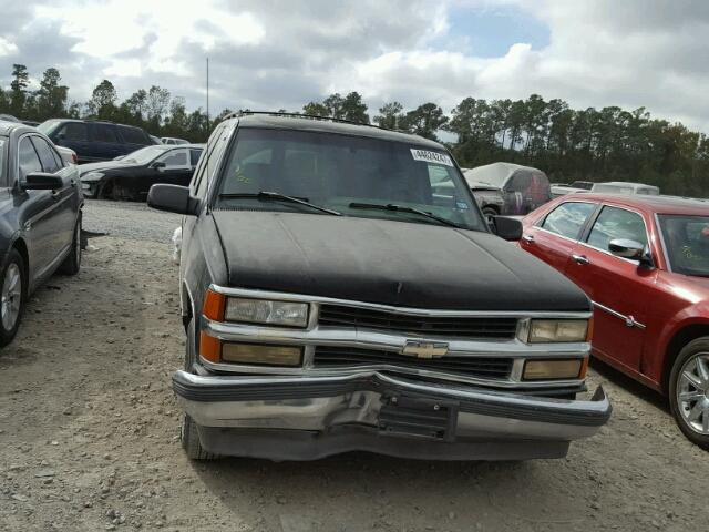 3GNEC16R3TG144089 - 1996 CHEVROLET SUBURBAN C BLACK photo 9