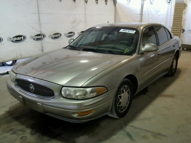 1G4HR54K8YU301052 - 2000 BUICK LESABRE BEIGE photo 2