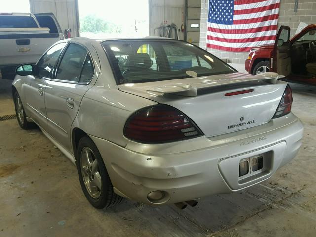 1G2NG52EX4C235375 - 2004 PONTIAC GRAND AM S GRAY photo 3