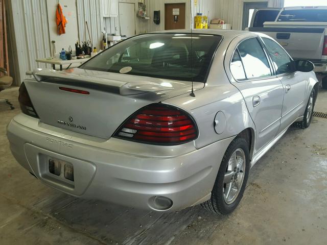 1G2NG52EX4C235375 - 2004 PONTIAC GRAND AM S GRAY photo 4