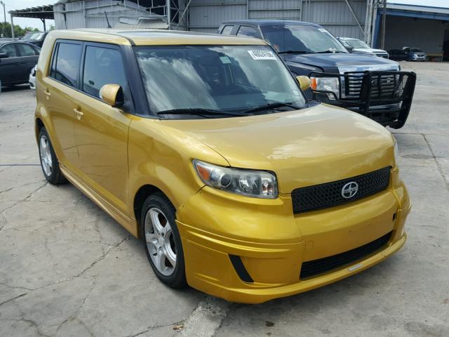 JTLKE50E181058826 - 2008 TOYOTA SCION XB Sarı foto 1