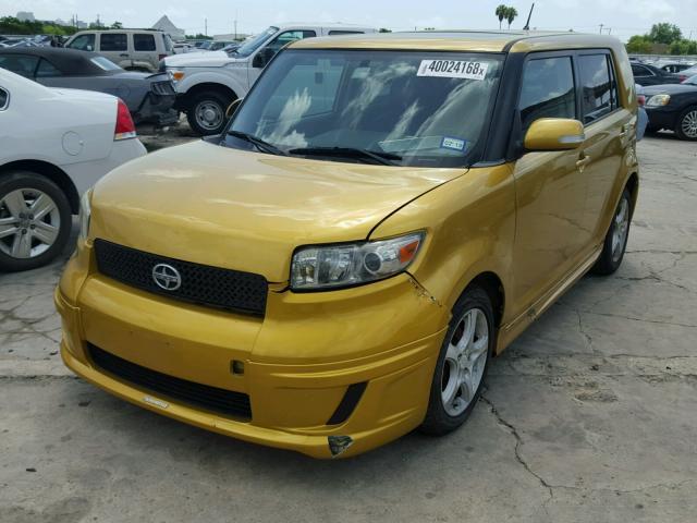 JTLKE50E181058826 - 2008 TOYOTA SCION XB Sarı foto 2