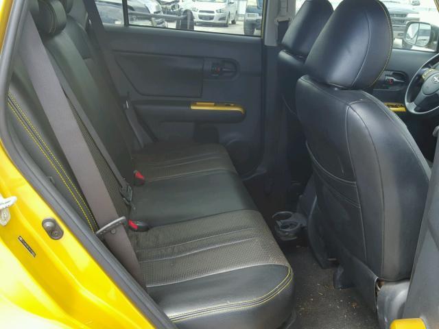 JTLKE50E181058826 - 2008 TOYOTA SCION XB Sarı foto 6
