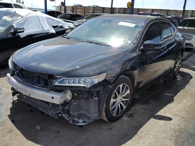 19UUB1F59HA007587 - 2017 ACURA TLX TECH BLACK photo 2