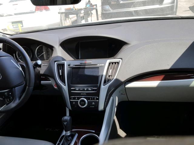 19UUB1F59HA007587 - 2017 ACURA TLX TECH BLACK photo 9